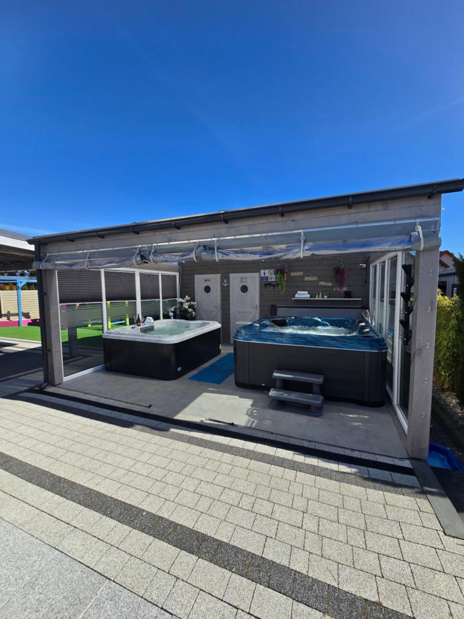 Apartamenty Polanki 2 - Sauna, Jacuzzi, Podgrzewany Basen Łeba Buitenkant foto
